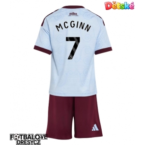 Aston Villa John McGinn #7 Dětské Alternativní dres komplet 2026-27 Krátký Rukáv (+ trenýrky)